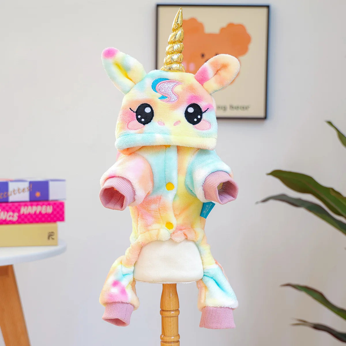 Fleece Halloween Costumes For Dog Soft Warm Funny Pet Overall Puppy Clothing XS XL Yorkshie Terrier Chihuahua Tracksuit Cat Item