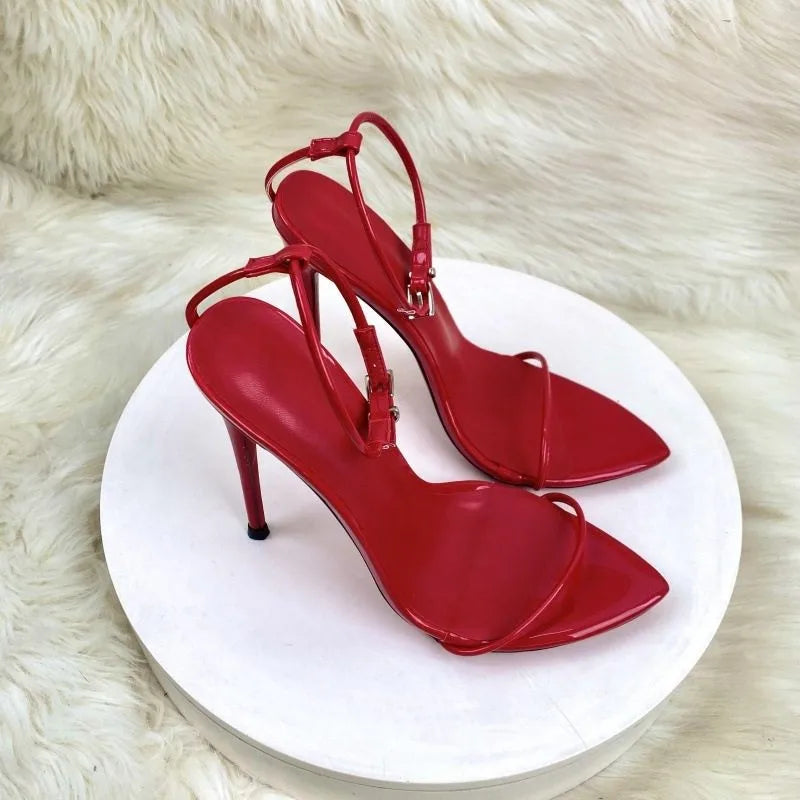 New Luxury Brand Fashion High Heels Summer Autumn Comfortable and Elegant Women's Sandals Casual Thin High Heels Women's Shoes