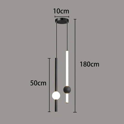 1pc Modern Home Decor LED Lights Bedroom Lamp Bedside Pendant Light Lamps LED Chandeliers Hanging Light Indoor Lighting