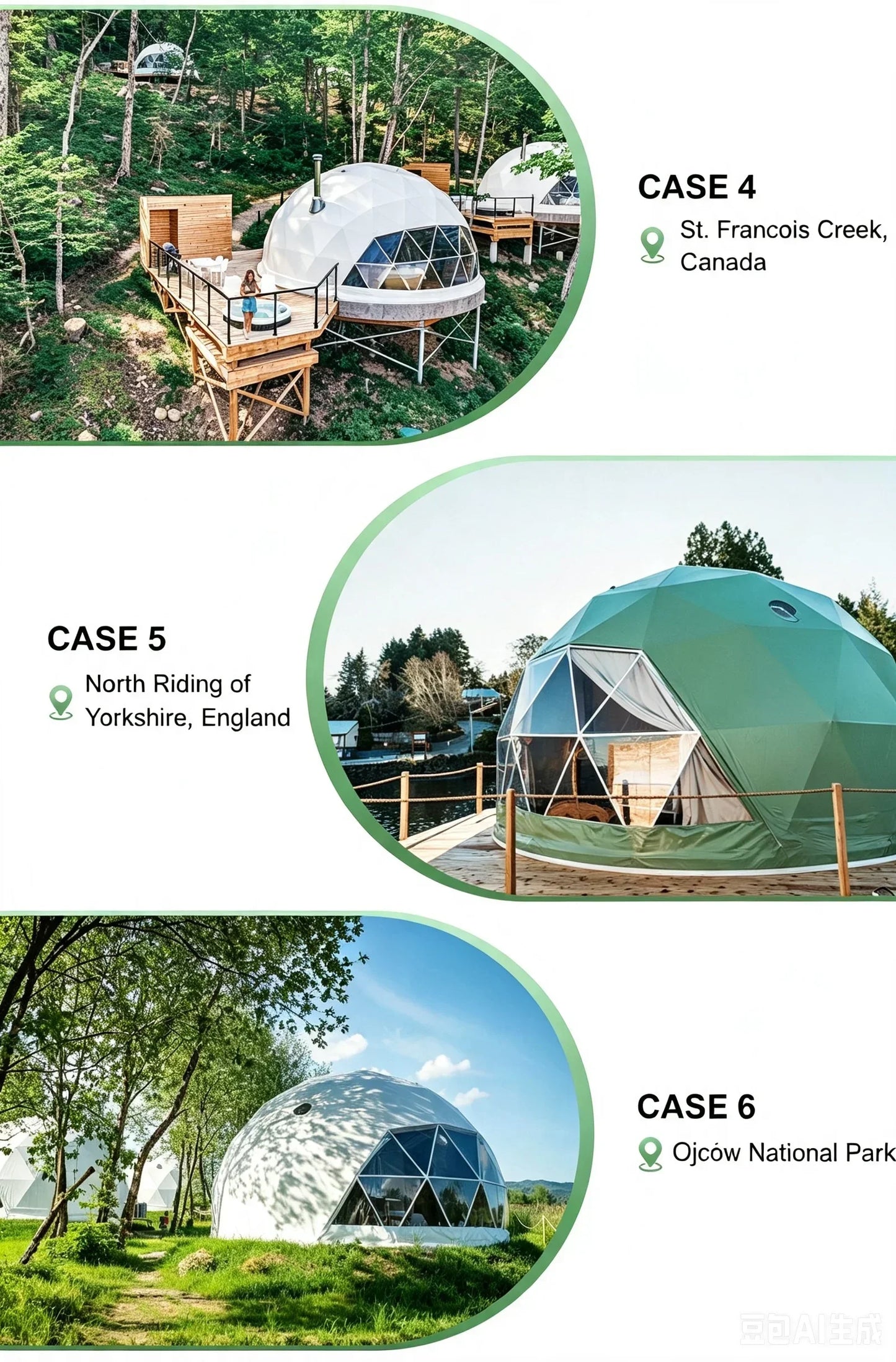 10M Geodesic Dome Tent Waterproof 4 Season Outdoor Glamping Resort Hotel Restaurant Event Camping Custom Commercial Shelters OEM