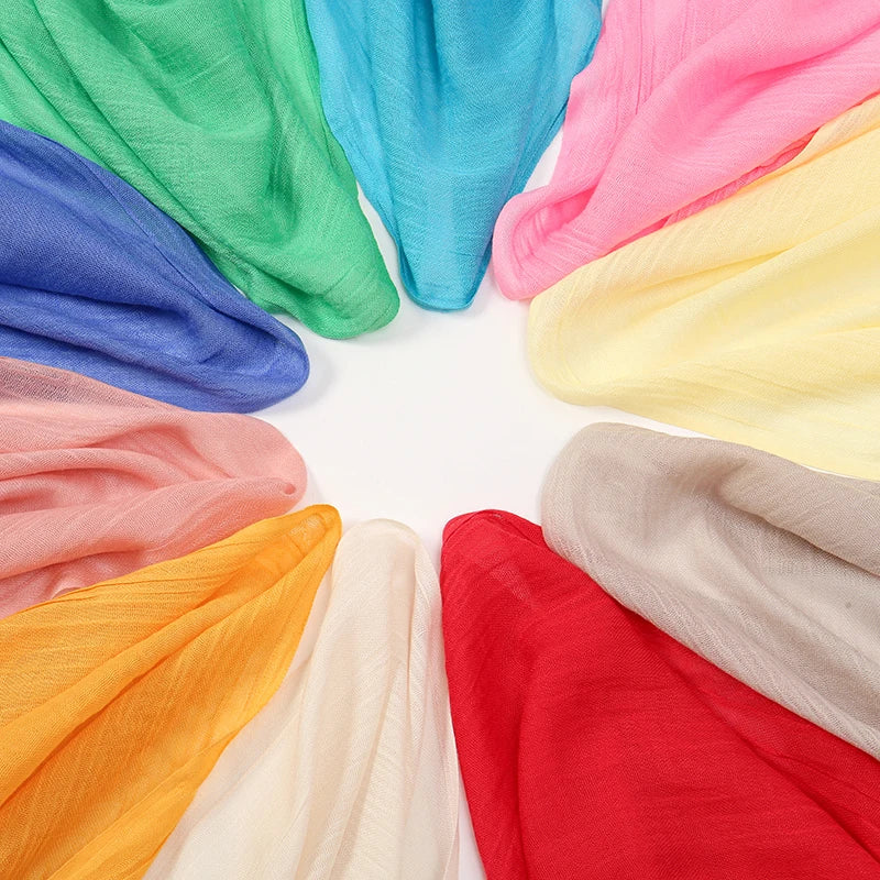 55 Color 110x180cm Big Size Modal Muslim Jersey Hijab Women Solid Scarf Ramadan Long Shawl Plain Soft Turban Wraps Headband