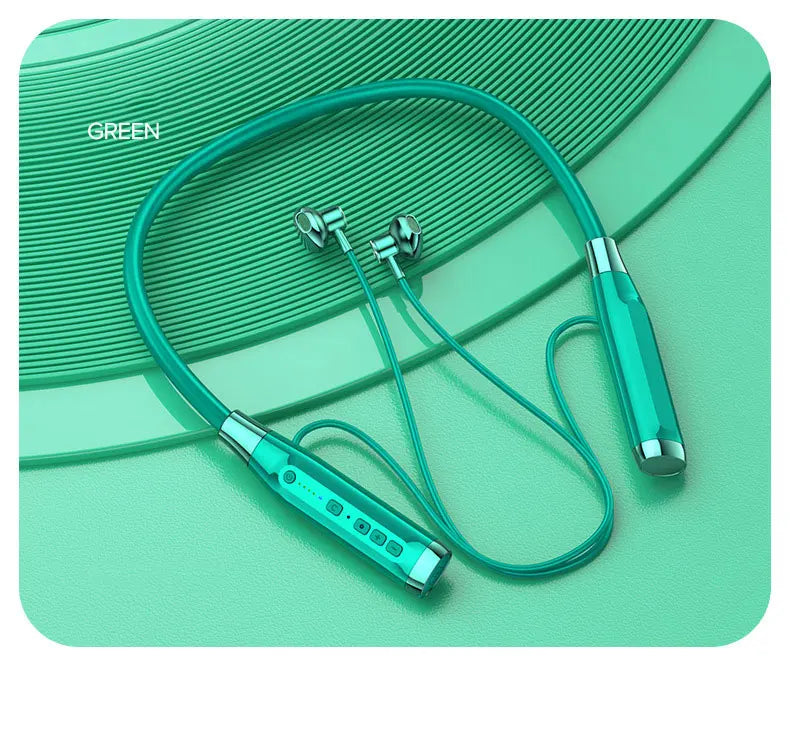 EARDECO 100 Hours Endurance Wireless Headphones Bass In-ear Bluetooth Headphone Earphone Music Sport Earbuds with Mic Stereo