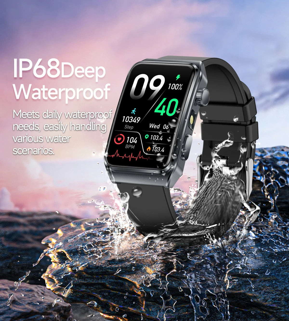 New 2025 For Apple Watch 10 Smart Watch Men Body Temperature Bluetooth Call GPS Sports Women Smartwatch for Apple iOS Watches