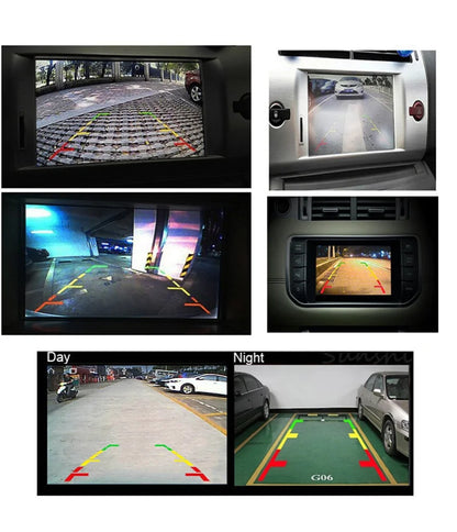 HD Car Rearview Camera Rear View Video Vehicle Camera Backup Reverse Camera 4/8 LED Night Vision Parking Camera