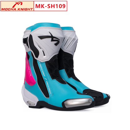 Motorcycle Track Riding Boots CE Certification Professional Racing Botas BENKIA Waterproof Boots High Quality Botas Motocross
