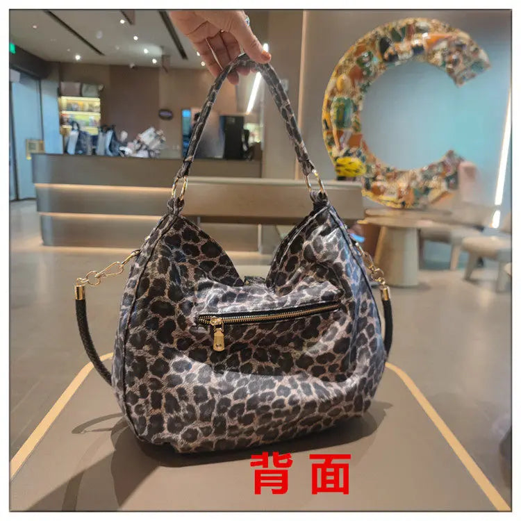 Luxury Genuine Leather Portable Women's Bag Leisure Large Capacity Diamond Tote Bag Shoulder Crossbody Bucket Bags Fashion 2026