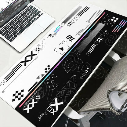 400x900mm CSGO Anime Mouse Pad Gamer Non-slip Rubber Carpet XXL PrintStream Design Art Company Extend Deskmat Laptop Accessories