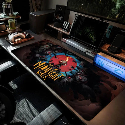 The M-Midnight Walk Mouse Pad XXL Computer Accessories Large Keyboard Laptop Table Pad The New Product Gamer Gaming