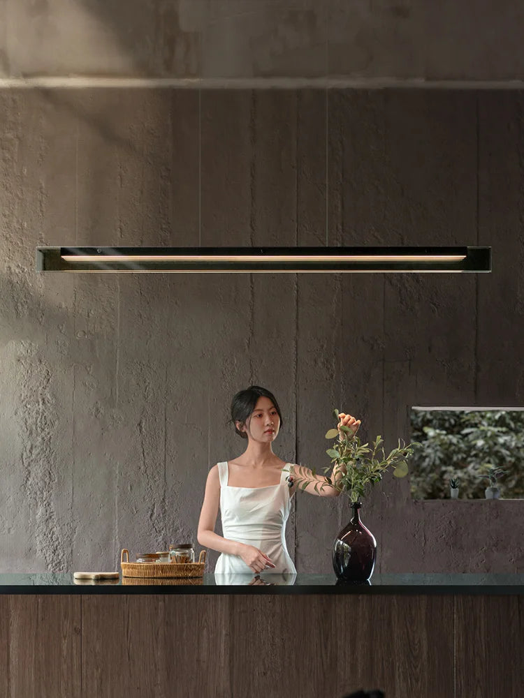 LED Chandelier Pendant lights restaurant lights Nordic modern minimalist office long bar dining room chandeliers kitchen lamps