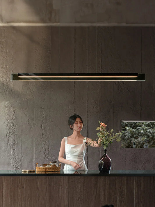 LED Chandelier Pendant lights restaurant lights Nordic modern minimalist office long bar dining room chandeliers kitchen lamps
