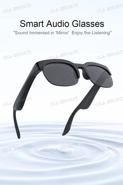New Camera Control Smart Glasses 2026 Music Sunglasses Headphones Wireless Bluetooth Call Headset HIFI Audio glasses For Android