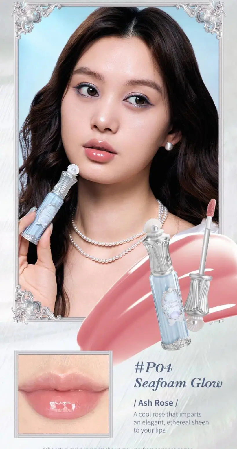 Makeup Set Flower Knows Shell Pearl Bunny Garden Setting Powder Lip Gloss Blush All In One Baking Powder Glitter Highlighter Kit