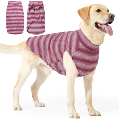 Windproof Plush with Sport Vest Dog Clothes,Pet Keep Warm Jacket No Pull No Choke Design for Small Medium Large Dogs