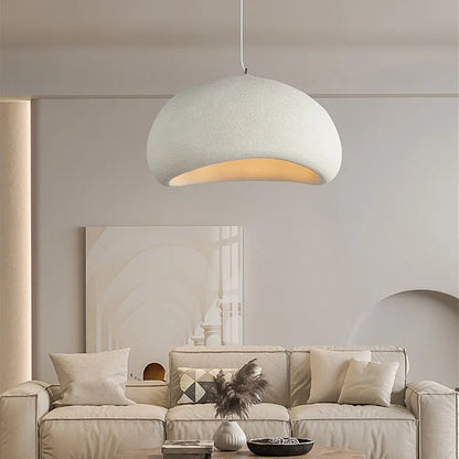 Nordic Minimalist Wabi-Sabi E27 LED Pendant Lights Modern Ceiling Chandelier For Dining Room Bedroom Bar Loft Home Hanging Lamp