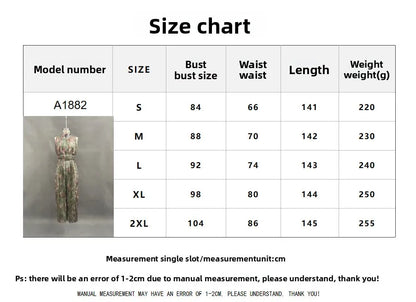 Sexy Deep V Neck Hollow Zip Jumpsuit Women's Spring Solid High Waist Wide Leg Romper Summer Sleeveless Pleated Vacation Overalls
