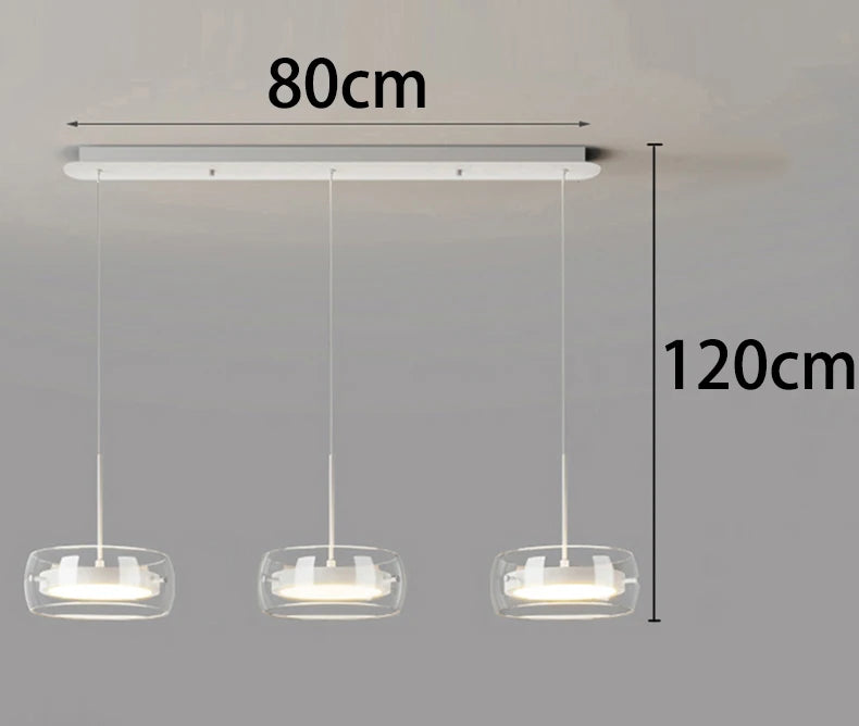 Modern home decor led lights pendant light lamps forstaircase Chandeliers for living room hanging light indoor lighting