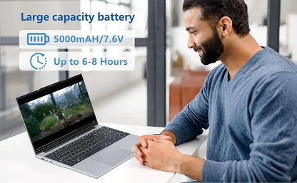 New Ultra Slim Laptop 15.6" 16GB RAM 2TB SSD Intel i9 10980HK/9900 Gaming PC 1920*1080 IPS Windows 11 Office Study Computer PC