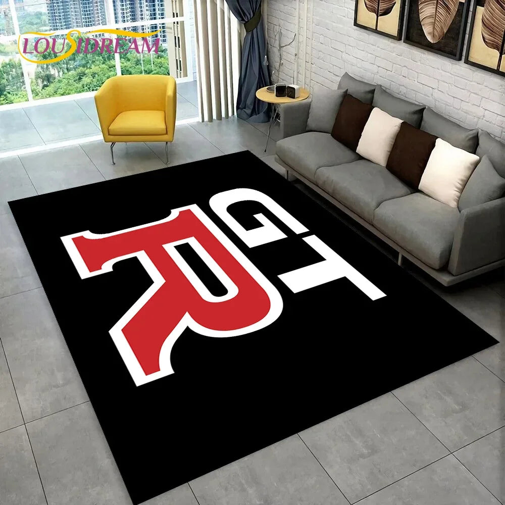 GTR Racing Car N-Nissan Logo 3D Carpet Rug for Home Living Room Bedroom Sofa Motorcycle Doormat Decor,kid  Area Rug Floor Mat