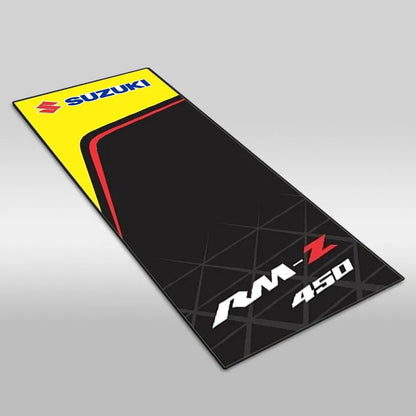 Motorcycle Display Carpet Suzuki Parking Mat Non Slip Garage Rug for Sports Racing Moto Electric Bike Entrance Home Decor
