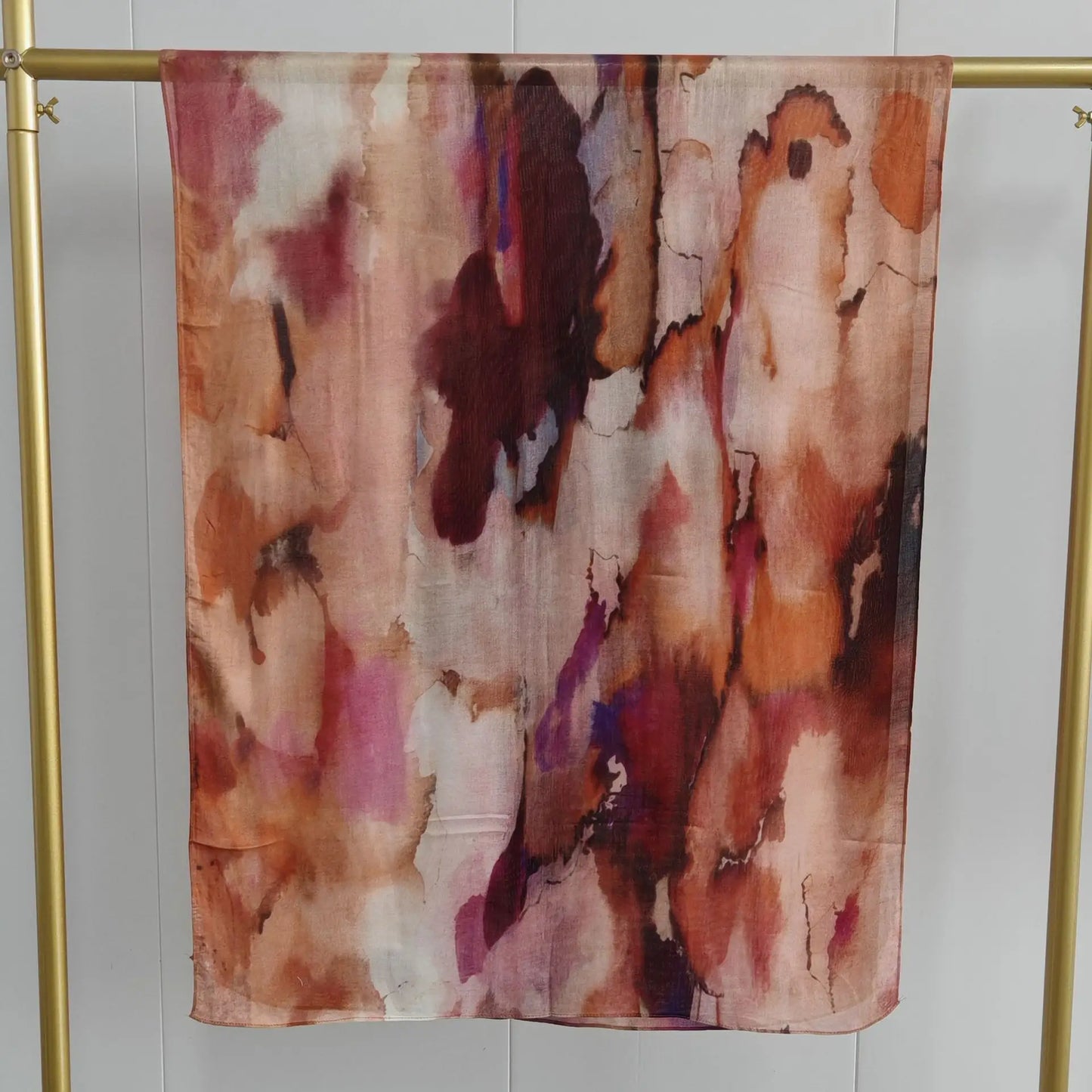 New Double-sided Print Modal Hijab Scarf Watercolor Leopard Prairie Hide Print Hijabs for Women Muslim Fashion Turbans for Women