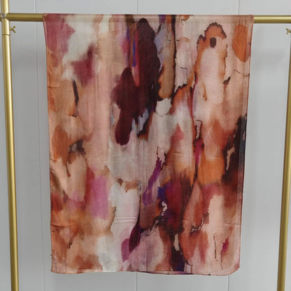 New Double-sided Print Modal Hijab Scarf Watercolor Leopard Prairie Hide Print Hijabs for Women Muslim Fashion Turbans for Women