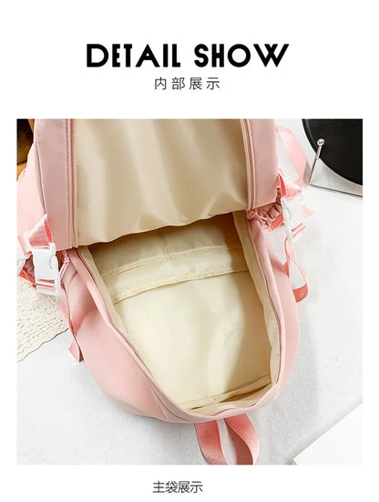 Japanese Kawaii Itabag Women New 2026 Transparent Backpack Women Large Capacity Ita Backpack School Bags for College Student JK