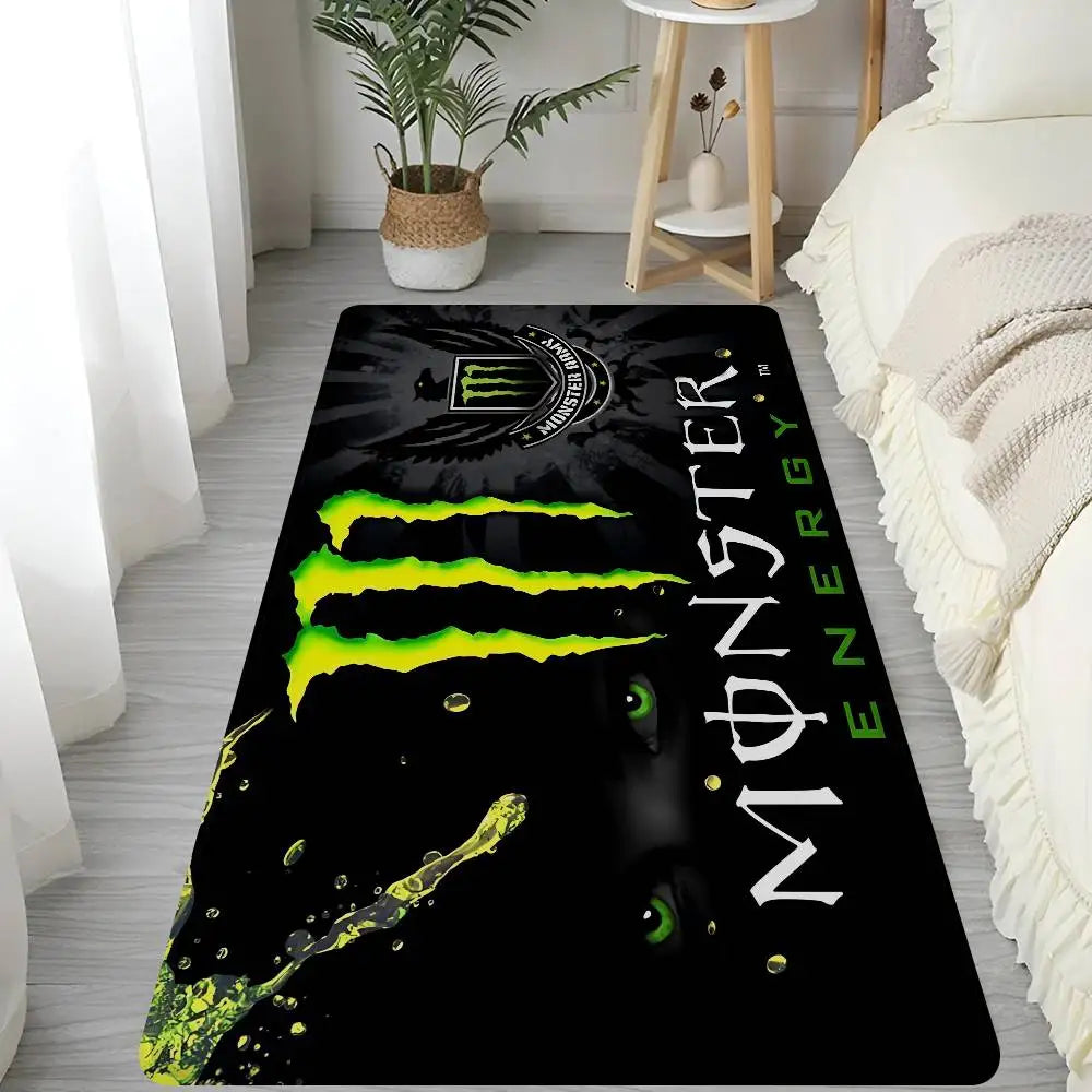M_MonsterES-Fashion-E-Energys Hallway Carpet Non-Slip Laundry Room Mat Laundry Decor Balcony Child Living Room Bedside Area Rugs