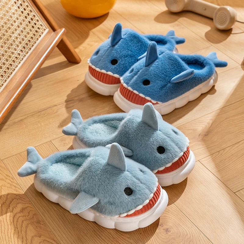 Fluffy Slippers Women Home Flat Cartoon Luxury Designer Shoes Girls Cute Fashion Winter Platform Fuzzy Fur Slides Warm Footwear