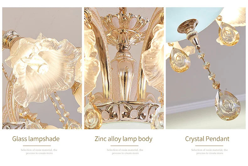 Nordic Modern Luxury Ceiling Chandelier Lighting 2025 Lustre Living Room Hotel Villa Lobby Crystal Hanging Lamp Luminaria Lights