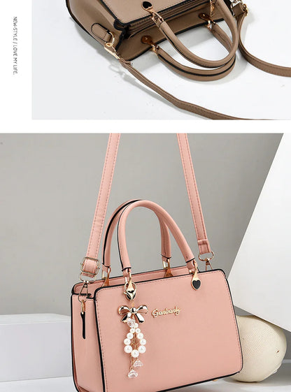 New Women bag Shoulder bag Handbag for women 2026 Crossbody bag pattern PU Portable bucket bag ladies messenger bag
