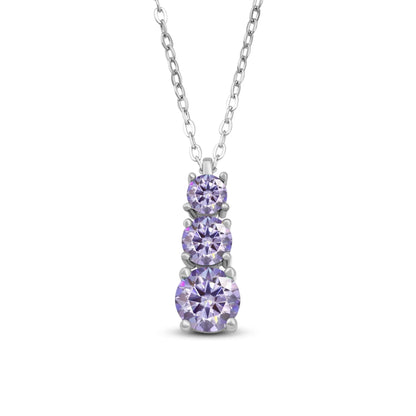 1.8CT D Color Moissanite Gourd Pendant Mama Dainty Necklace Classic 925 Sterling Silver Women's Necklace Fine Jewelry For Party
