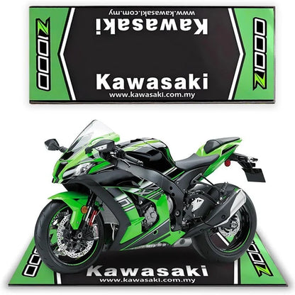 VIKAMA Motorcycle Carpet Greaseproof Non-Slip Garage Mat Motorcycle Display Mat Corridor Bedroom Carpet Home Decor