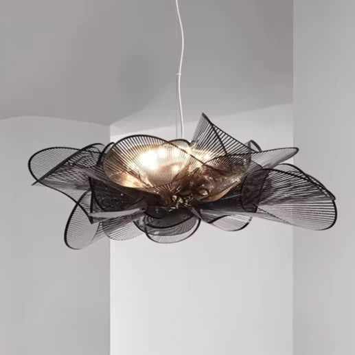 Nordic Classic Ceiling lamps Black/White PVC Modern Designer Lamp Bedroom Home Decor Lighting Dining Room LED Pendant Lights
