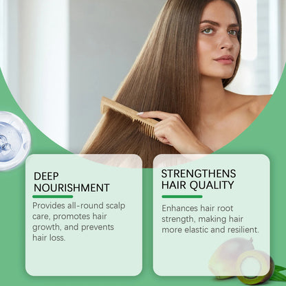 HOEGOA Batana Oils Shampoo All-Round Scalp Care Keep Healthy Luster Promotes Hair Growth Prevents Hair Loss