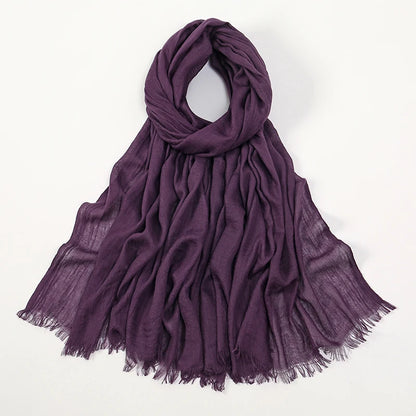 55 Color 110x180cm Big Size Modal Muslim Jersey Hijab Women Solid Scarf Ramadan Long Shawl Plain Soft Turban Wraps Headband