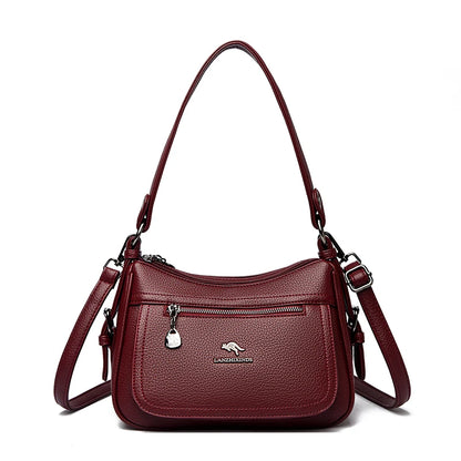 Top Quality Shoulder Crossbody Bags for Women New 2026 Designer Soft Pu Leather Women Bags Luxury Purses Handbags Messenger Bag
