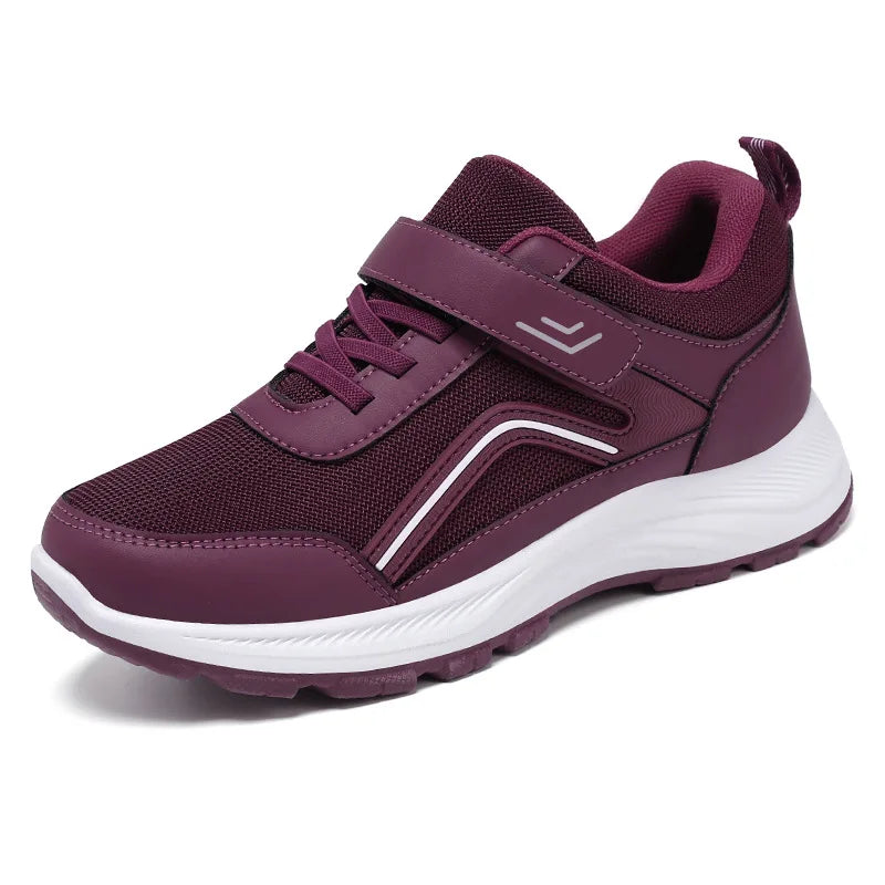Women's Autumn New Shoes Breathable and Comfortable Walking Shoes Winter Sneakers Women Velcro Sneakers  Casual Shoes