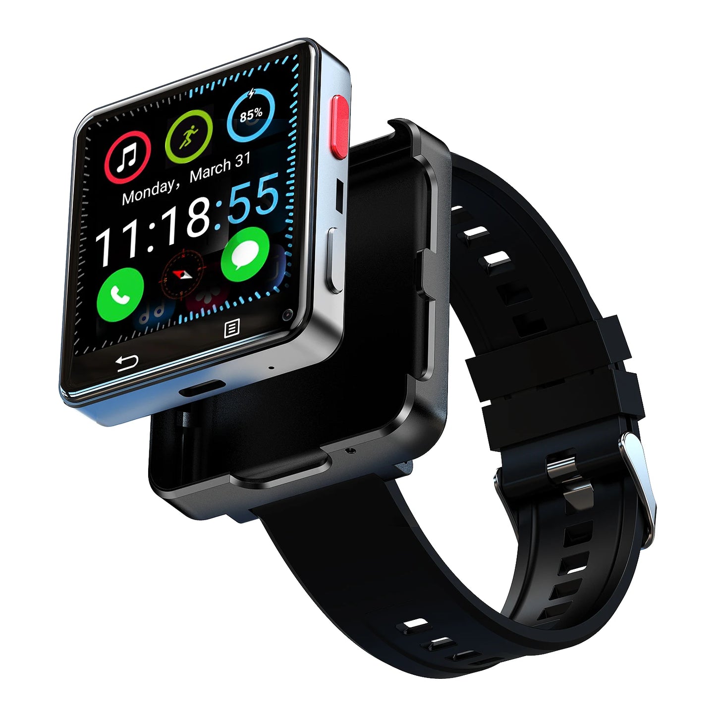 Factory S222 4G Smart Watch Android 11.0 OS 2.64inch Large Screen Smartwatch Waterproof Men Women Clocks Hours PK S999 DM100