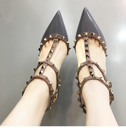 Nude Black Woman heeled sandals Summer Slingbacks High Heels luxury Leather Fashion Brand Designed sandals elegant Prom Shoes