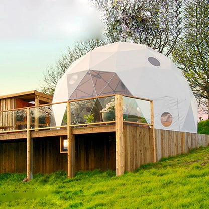 6m Transparent Dome Tent Geodesic Outdoor Camping Dome Tent for Glamping Wedding Event