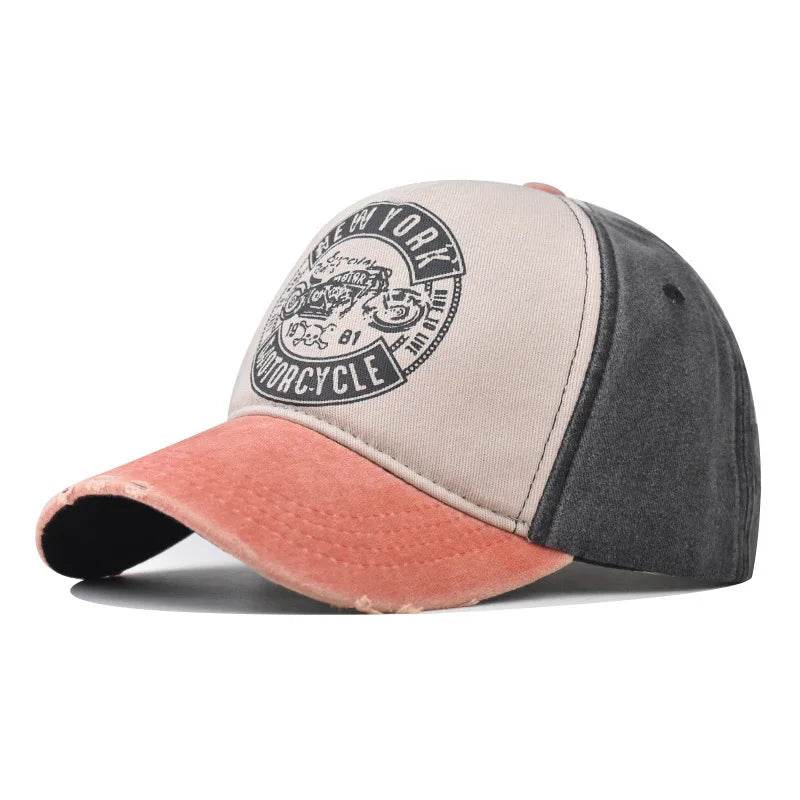 New Fashion Summer Adult Men Women Baseball Caps American Washed Cotton Hats Hip Hop Fitted Snapback Outdoor Hats