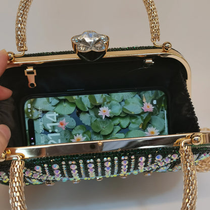 Ladies High Quality Women's Pumps And Bag Italian Fashion Design Green Colors Bag And Heels Shoes For Nigeria Wedding Party