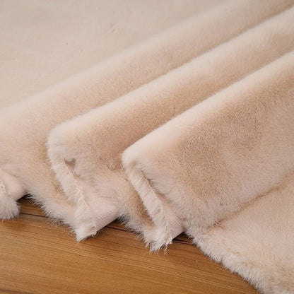 Thickened Imitation Mink Fur Grass Plush Fabric for Soft DIY Sewing Handmade Coat Vest Toy Doll Clothing Fashion Cloth Material
