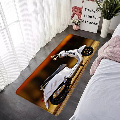 House Entrance Doormat Motorcycle Hallway Carpet Living Room Rugs V-Vespas Foot Carpets Bath Rug Floor Mats Non-slip Home Decor