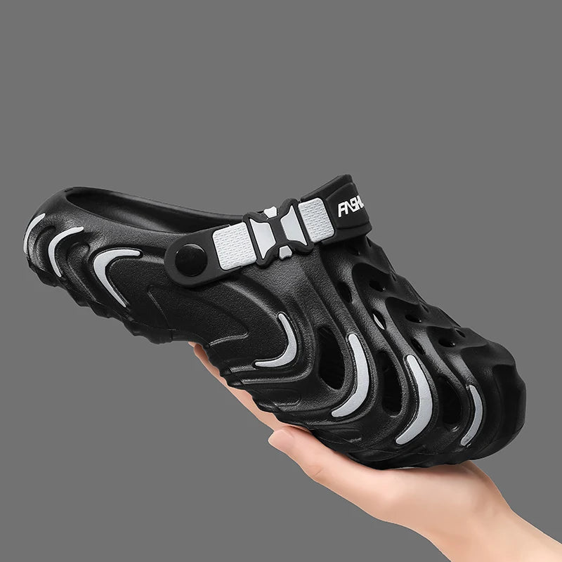 Summer Men's Outdoor Clogs EVA Soft Slippers For Man Beach Sandals Slides Garden Shoes New Men Casual Shoes Male Beach Slippers