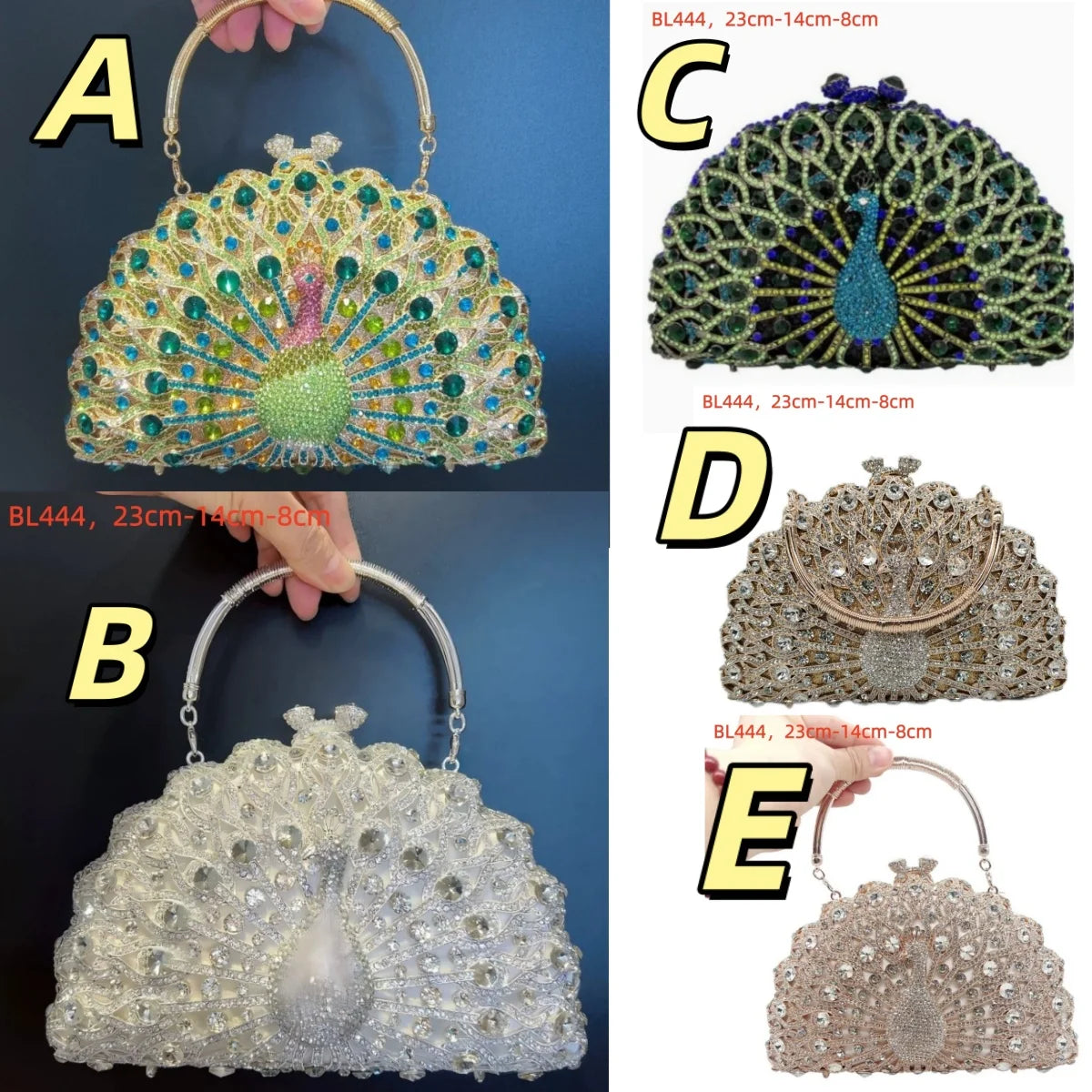 Champagne Bottle Bag Hollow Rhinestone Diamond Evening Bag Party Wedding Banquet Clutch Purse for Women Sac De Marque Luxe Femme