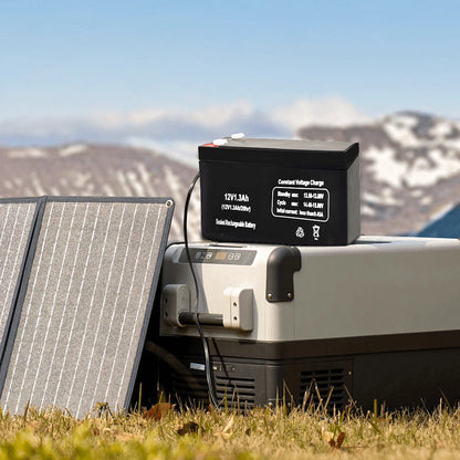 12V 4.5AH Maintenance Free Lead Acid Battery Solar Energy Storage For RV Camping Emergency Outdoor Solar System Household Use
