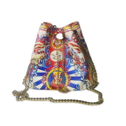 Bucket bag 2024 new casual large-capacity crossbody bag luxury chain shoulder bag women's bag