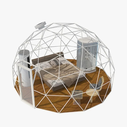 Custom Geodesic Dome Tent Luxury Glamping Resort Hotel Tent House Outdoor Accommodation Solution for Camping Project