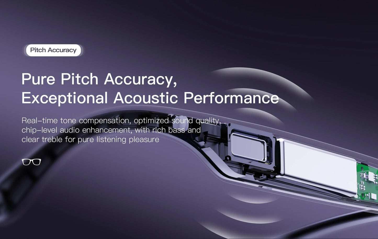 New Smart Glasses 800W HD Pixel Camera Dual Speakers 290mAh Battery Real-time Translation Al Voice Assistant Men Sunglasses